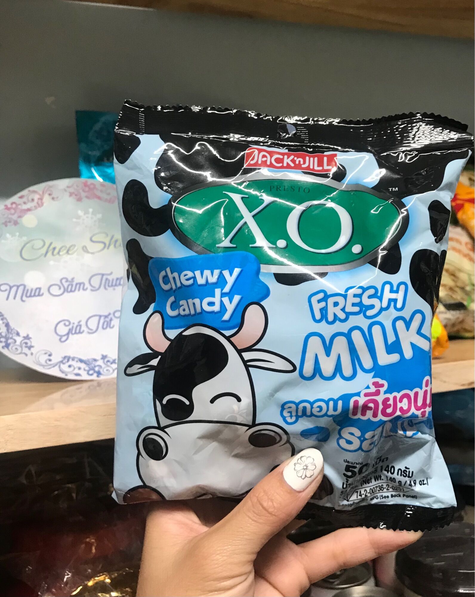 Kẹo sữa bò xo thái lan