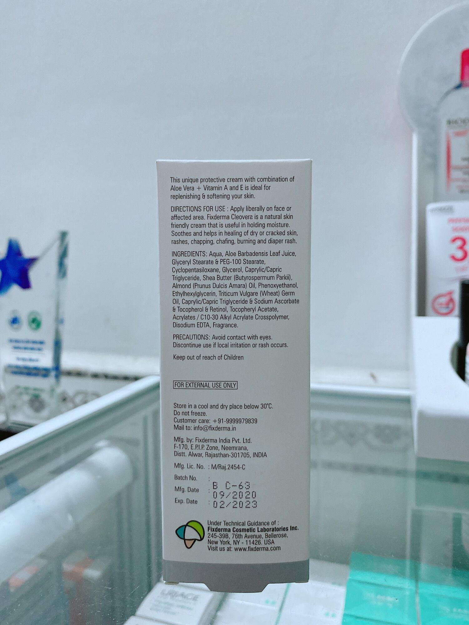 Kem Dưỡng Ẩm Cho Da Khô Fixderma Cleovera Cream (60g)