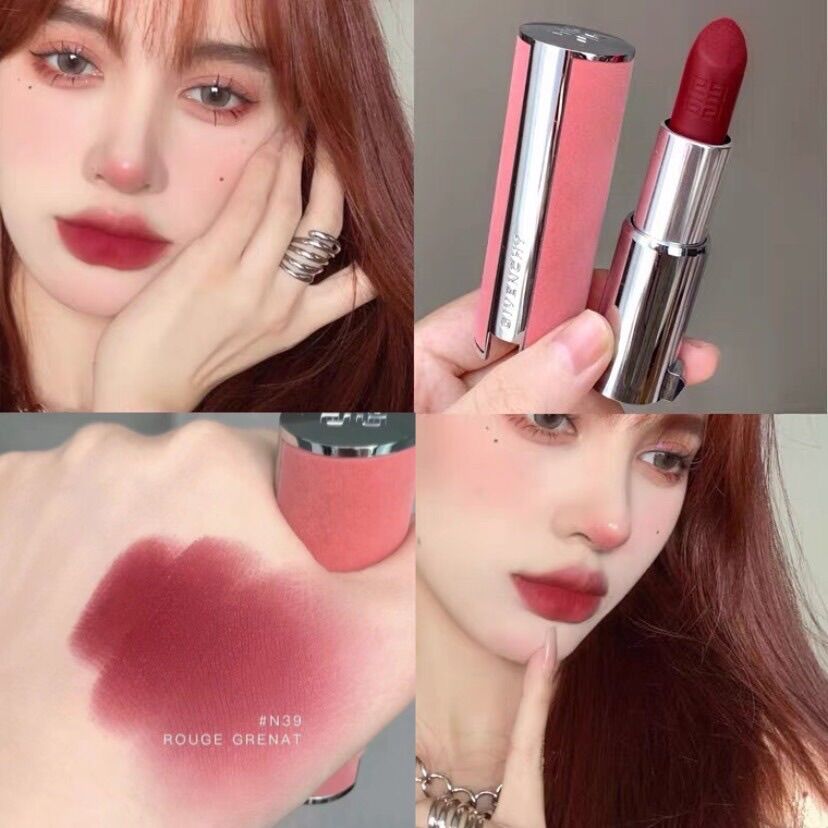 (Chính Hãng) Son Givenchy Vỏ Hồng mới 2022 Đủ Màu Siêu Đẹp