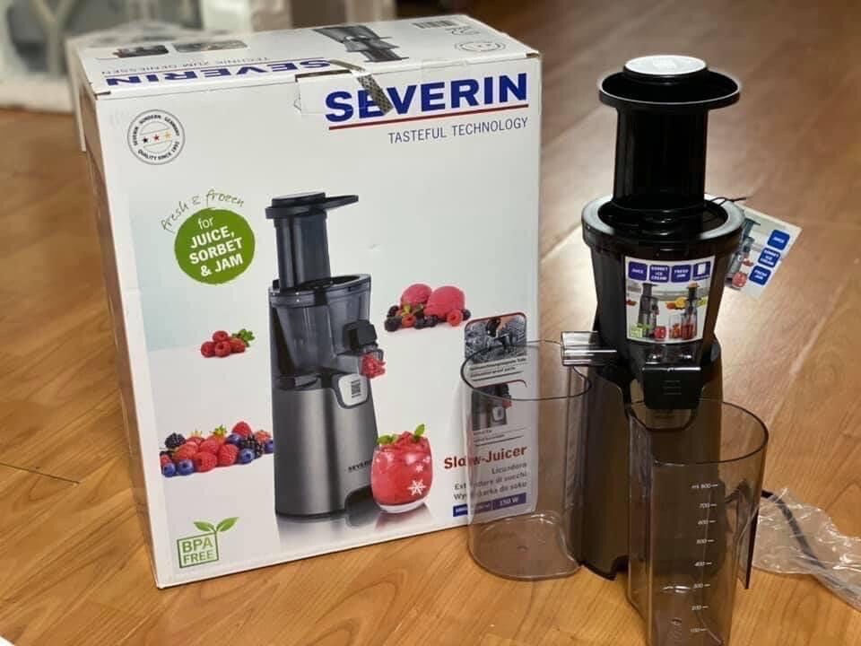 Máy ép chậm Severin ES 3571 Germany 🇩🇪BỀN KHOẺ - ÉP KIỆT - ĐA NĂNG