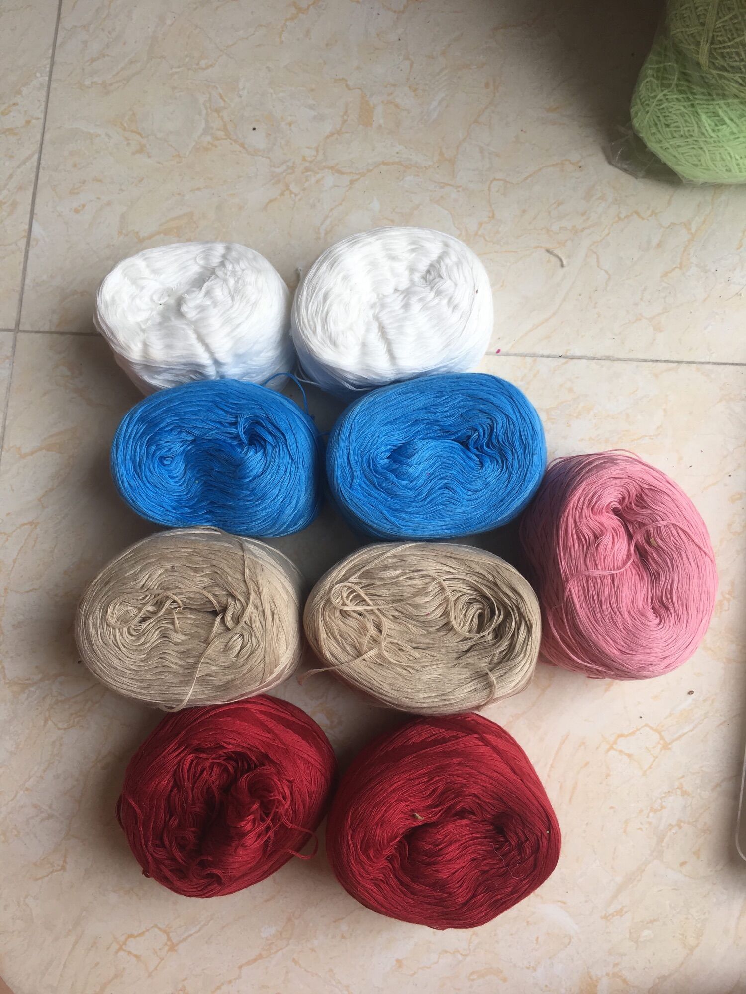 Combo len baby, sợi ctn cotton nhật