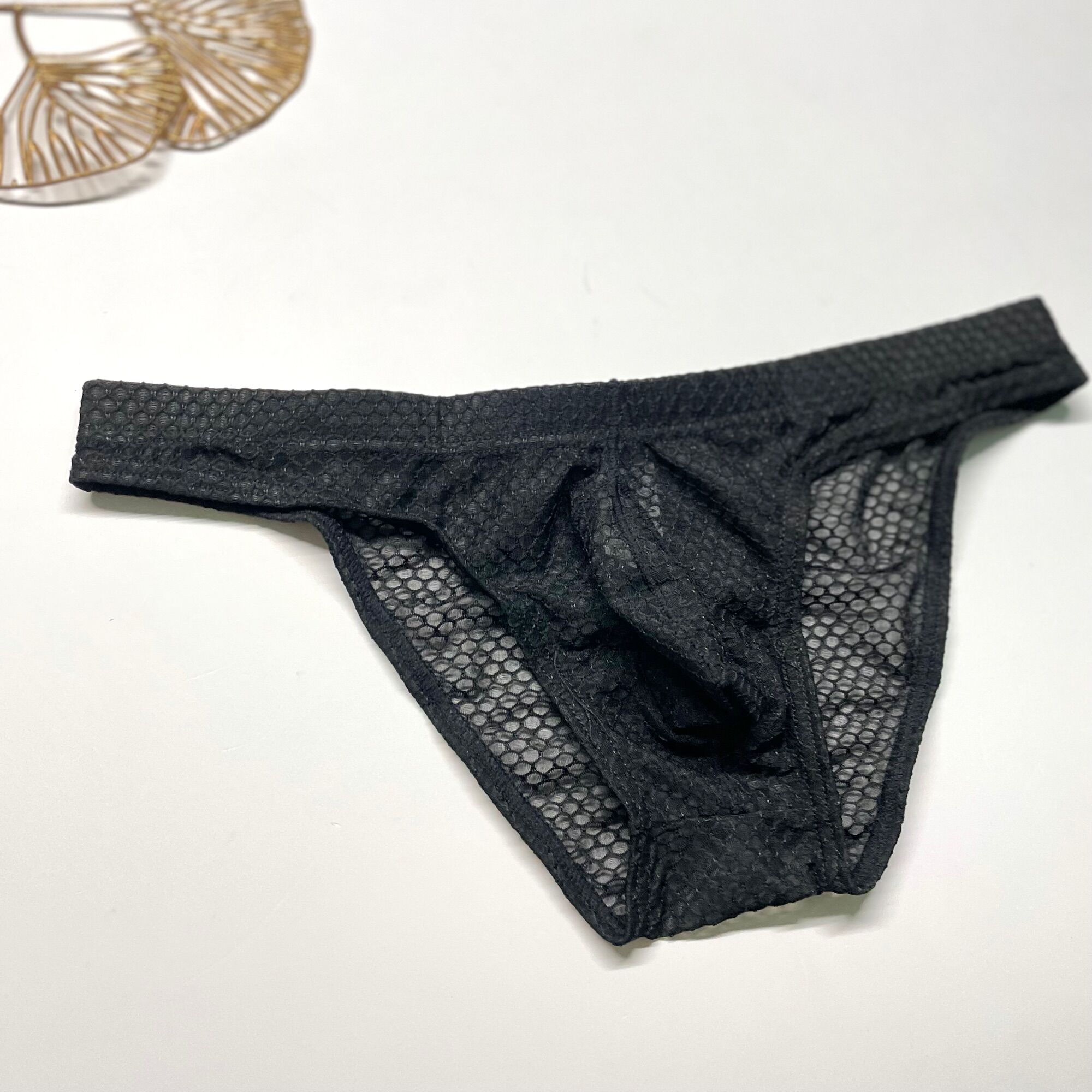 Quần lót nam bikini lưới size M/L-L