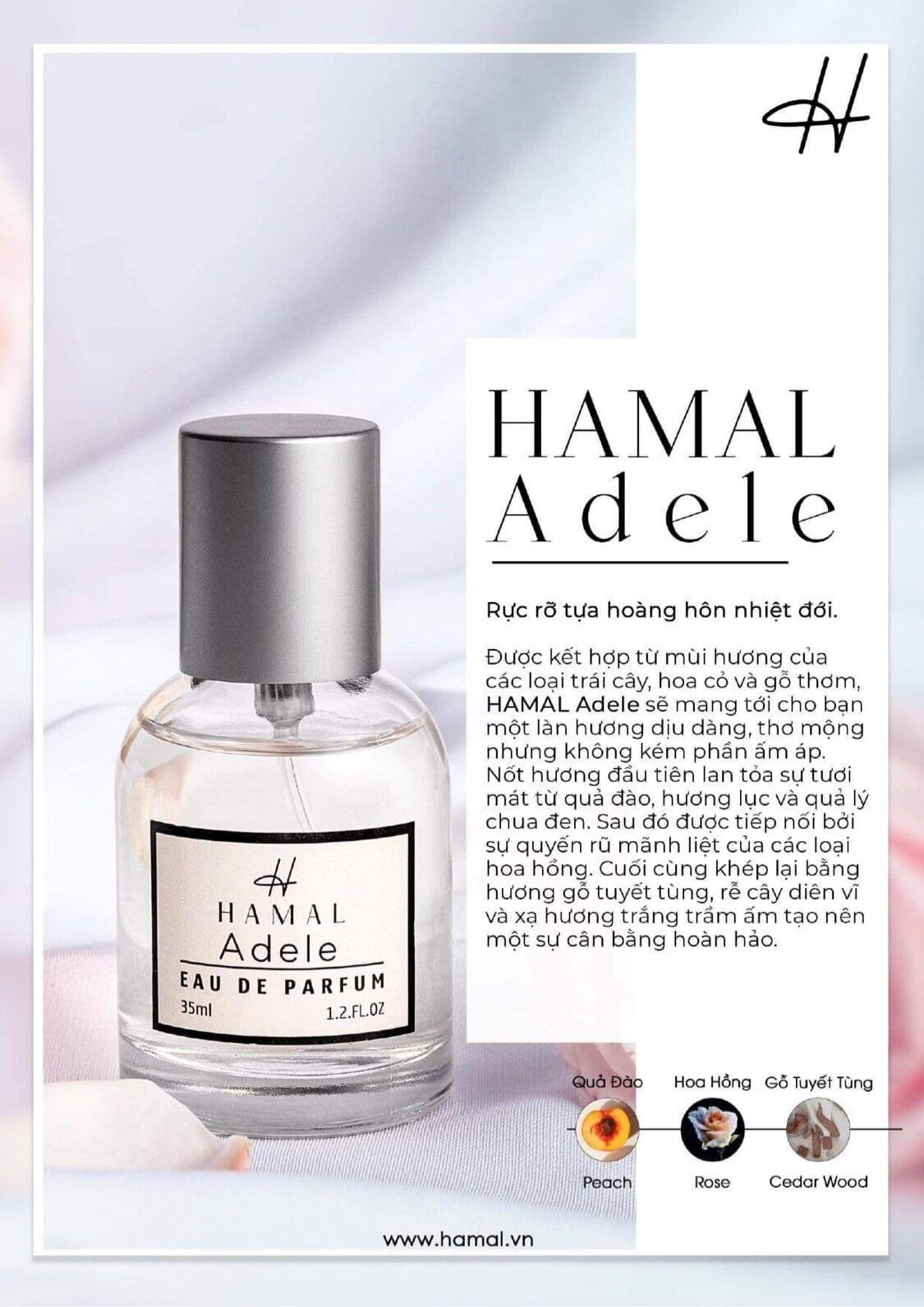 Nước hoa nữ Hamal Adele