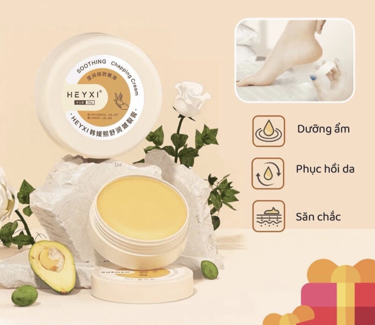 Kem phục hồi , chống nứt nẻ gót chân heyxi
