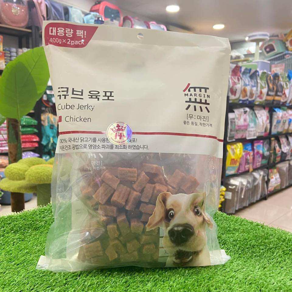Viên Thịt Bò, Gà & Cá Hồi  Snack Cho Chó