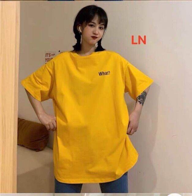 Áo Phông Nam Nữ Logo what ???
