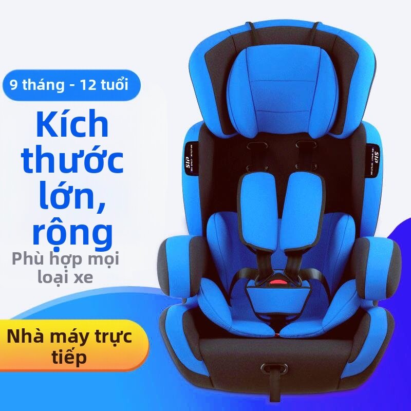 BONINGYU | Ghế Ô Tô Dễ Mang Cho Bé Từ 9 Tháng Đến 12 Tuổi Có Thể Ngồi Và Nằm