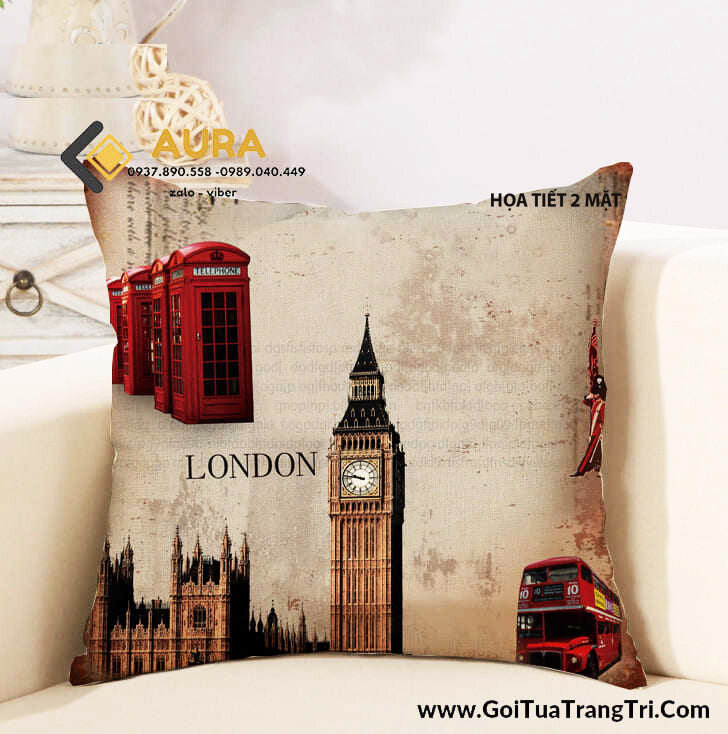 Vỏ gối tựa lưng gối trang trí gối văn phòng gối tựa trang trí gối tựa sofa gối tựa lưng cao cấp họa tiết 2 mặt giống nhau pillow cover mẫu hoa hồng đẹp