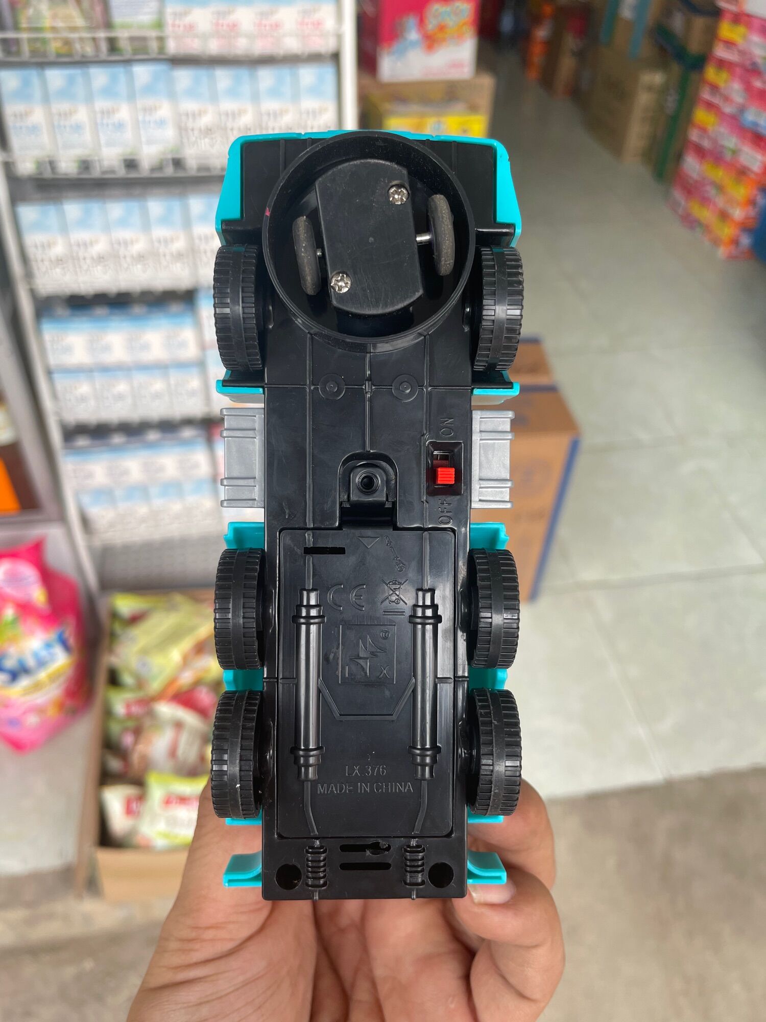 Xe bồn xoay nhạc đèn- hkm nuti