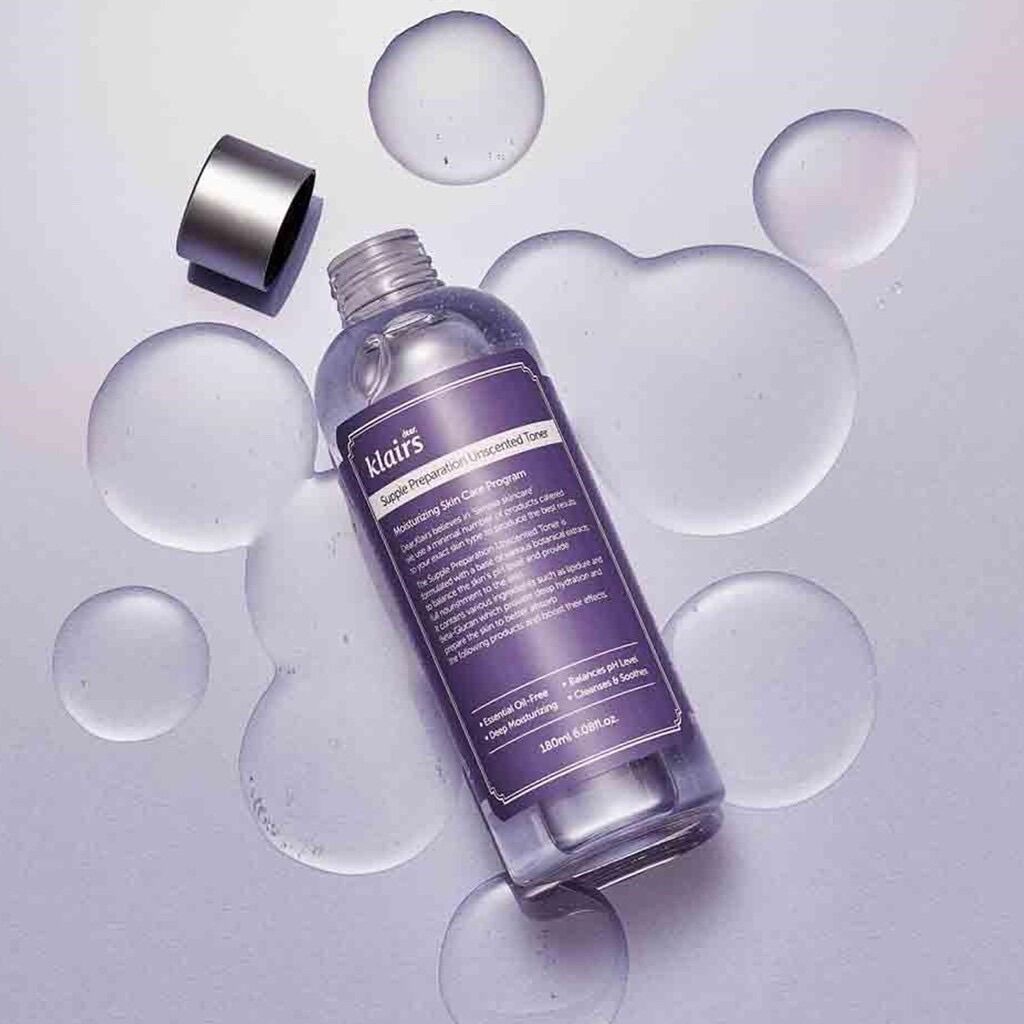 Toners Klairs Super preparation facial , nước hoa hồng klairs không mùi