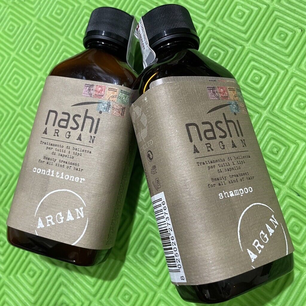 [HCM]CẶP GỘI XẢ PHỤC HỒI NASHI ARGAN 500MLx2