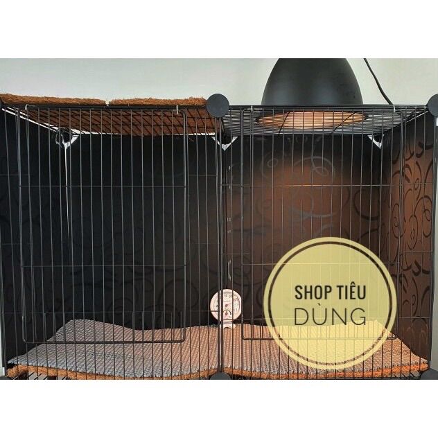 Thảm sơ dừa lót chuồng bò sát chuyên dụng