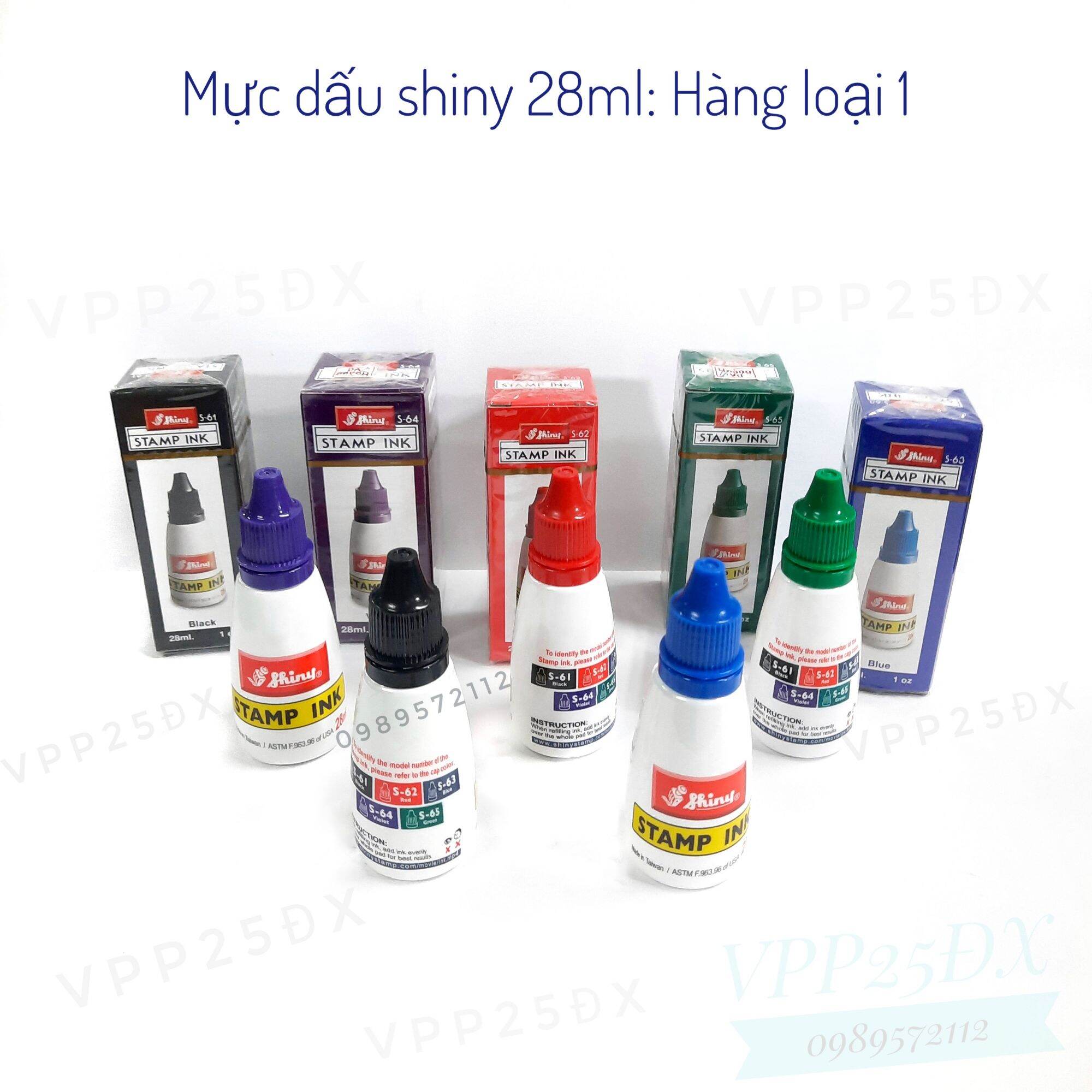 Mực dấu shiny 28ml (1 lọ).