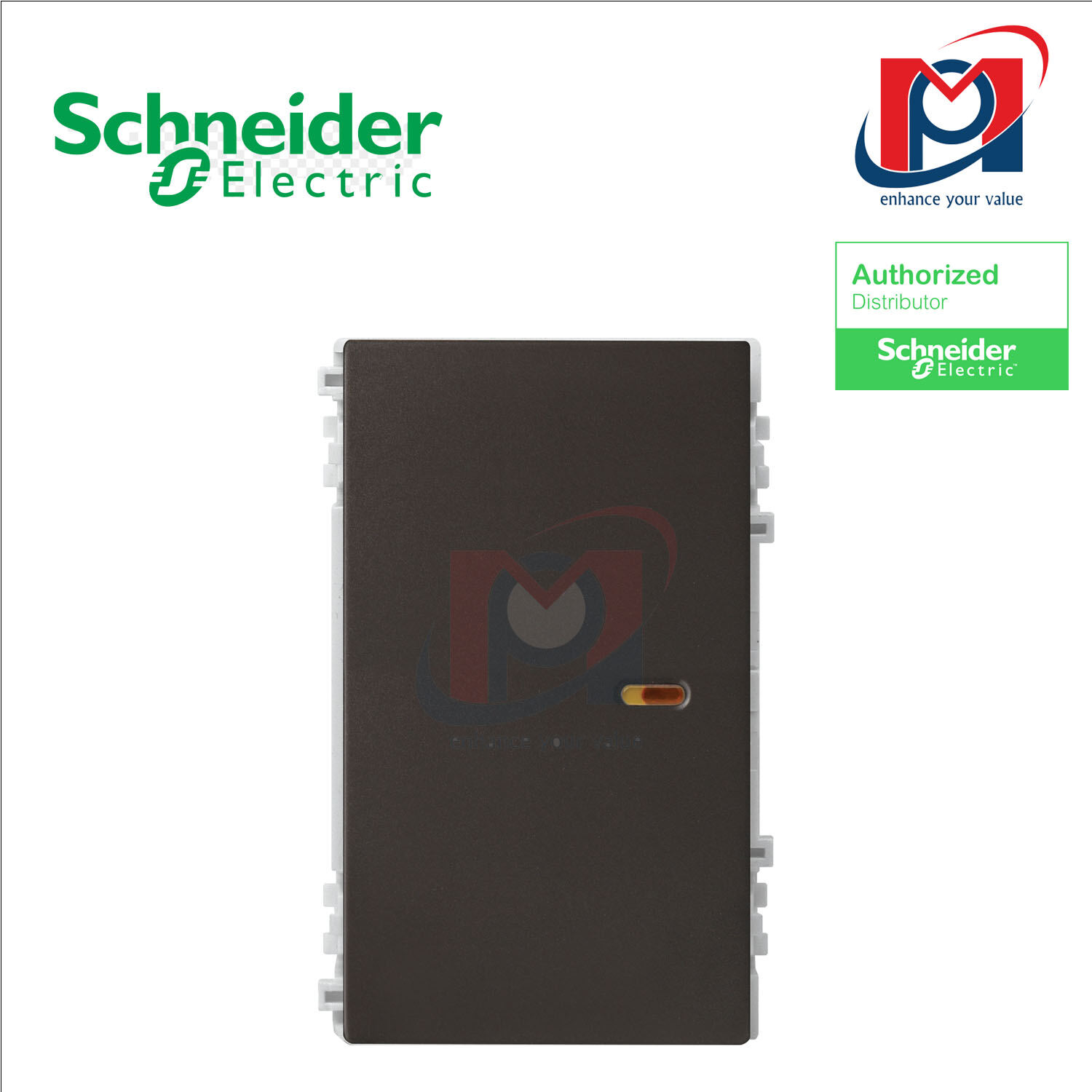 Công tắc 2 chiều 16A, size L - dòng Zencelo A- Schneider Electric - 8431L_2_BZ_G19