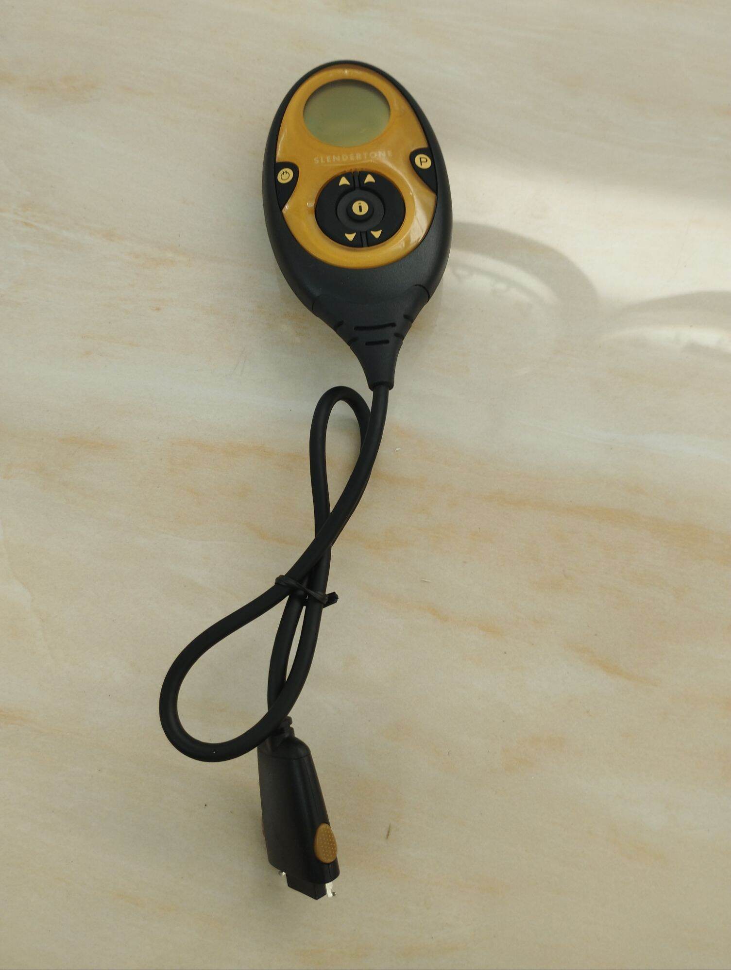 Thiết bị điều khiển máy tập cơ bụng sạc tích điện SLENDER TONE, hàng si Nhật đã qua sử dụng