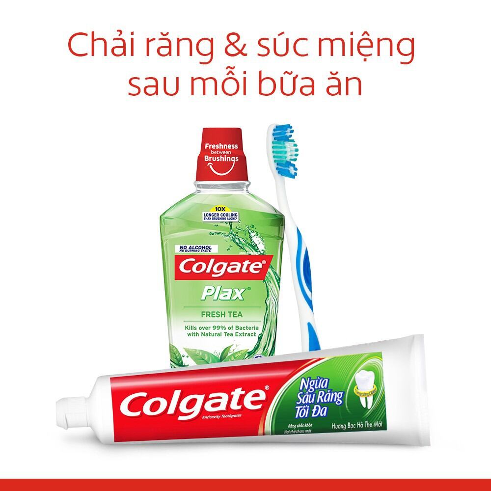 kem đánh răng Colgate maxfresh than tre (3cây x 225g)