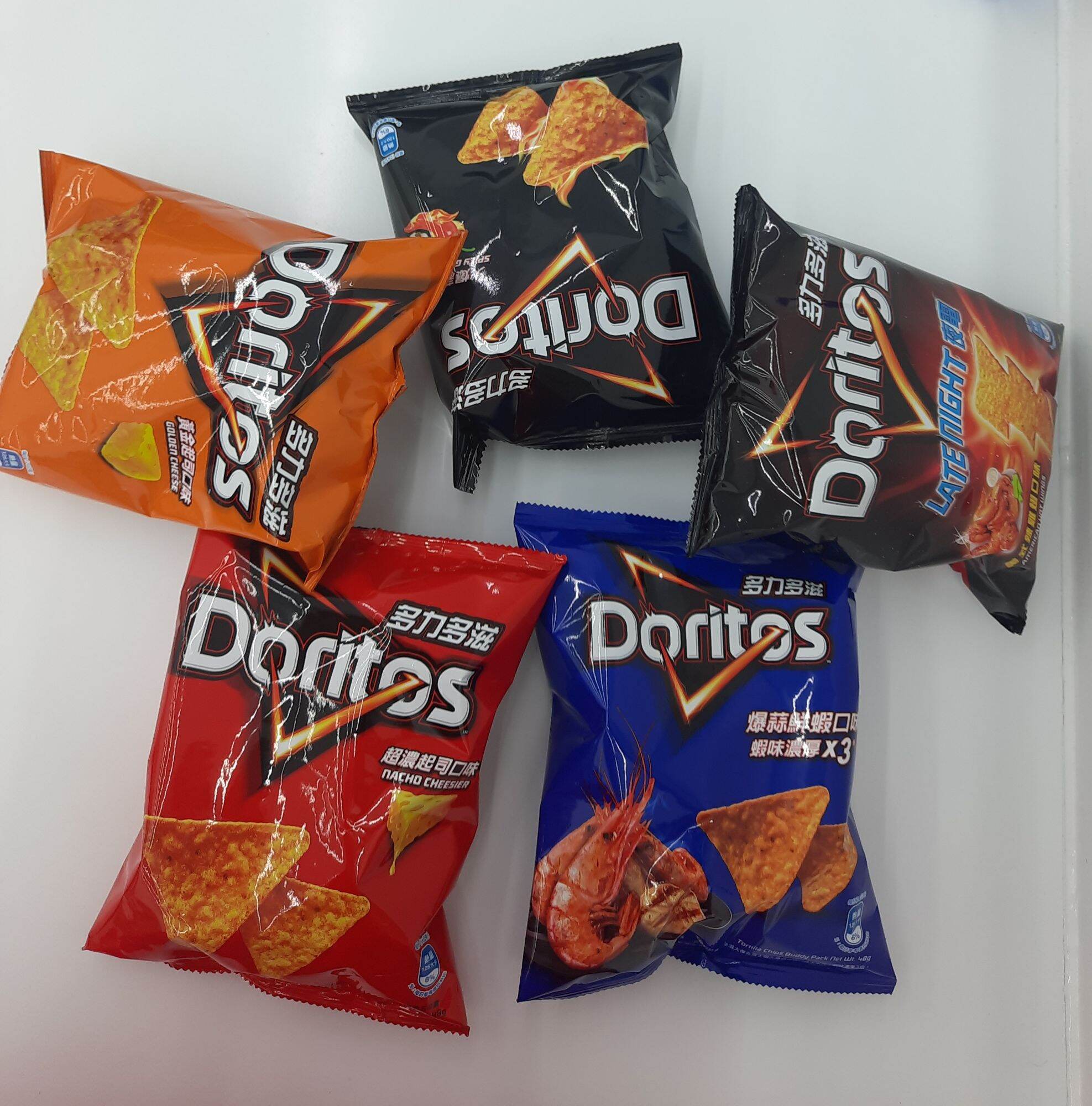 Bánh snack Doritos đầy đủ các vị nhập khẩu Đài Loan 48g