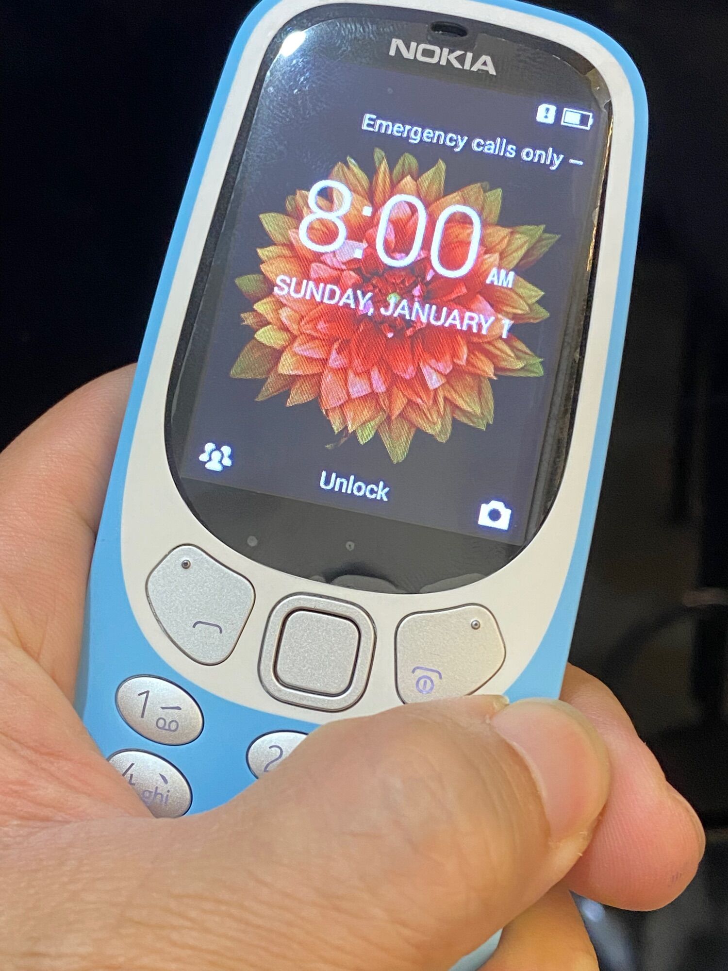 Nokia 3310 4G Bản 1 Sim Xanh Ngọc Bích