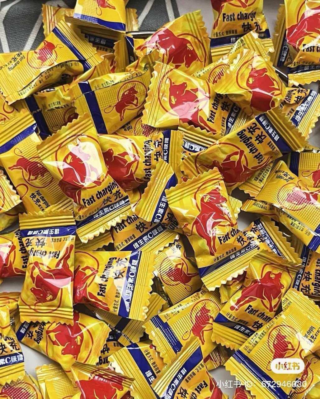 Kẹo Ngậm Vị Bò Húc Túi 320gr