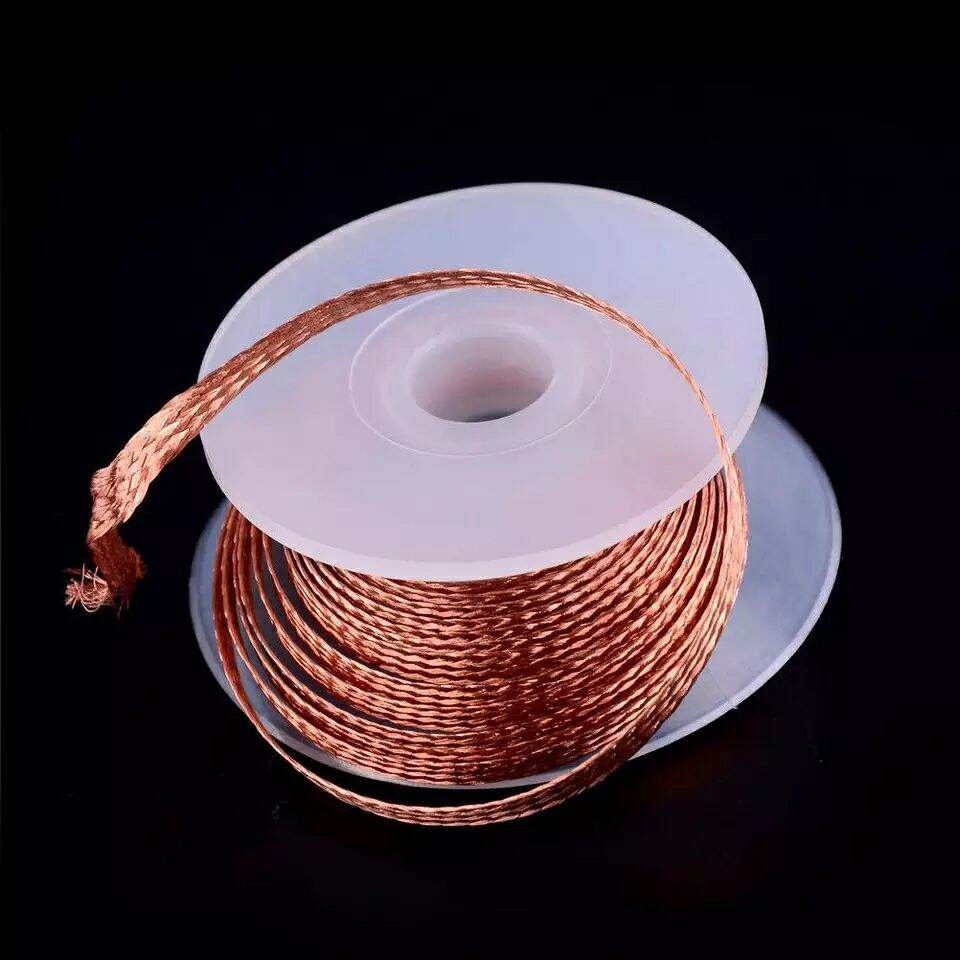 1.5M Cuộn hút thiếc hàn, chì hàn cho thợ sửa chữa điện thoại, link kiện dán