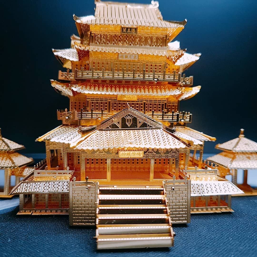 Mô hình 3D kim loại lắp ráp Piececool Đẳng Vương Cát [Chưa lắp]