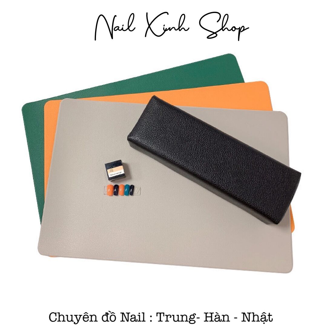 Thảm PU lót kê tay làm nail chuyên dụng - không kèm gối kê tay