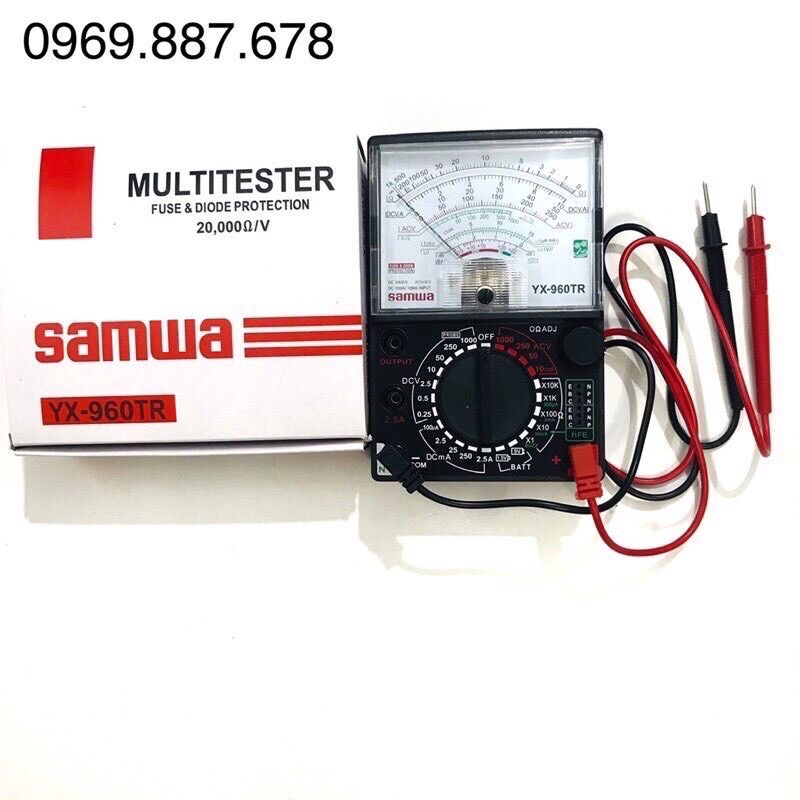 Đồng hồ đo điện vạn năng YX- 960TR, máy đo điện