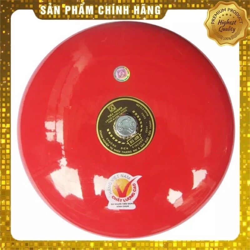 Chuông điện báo động 4-6-8-10 inch  ( TIẾN THÀNH )