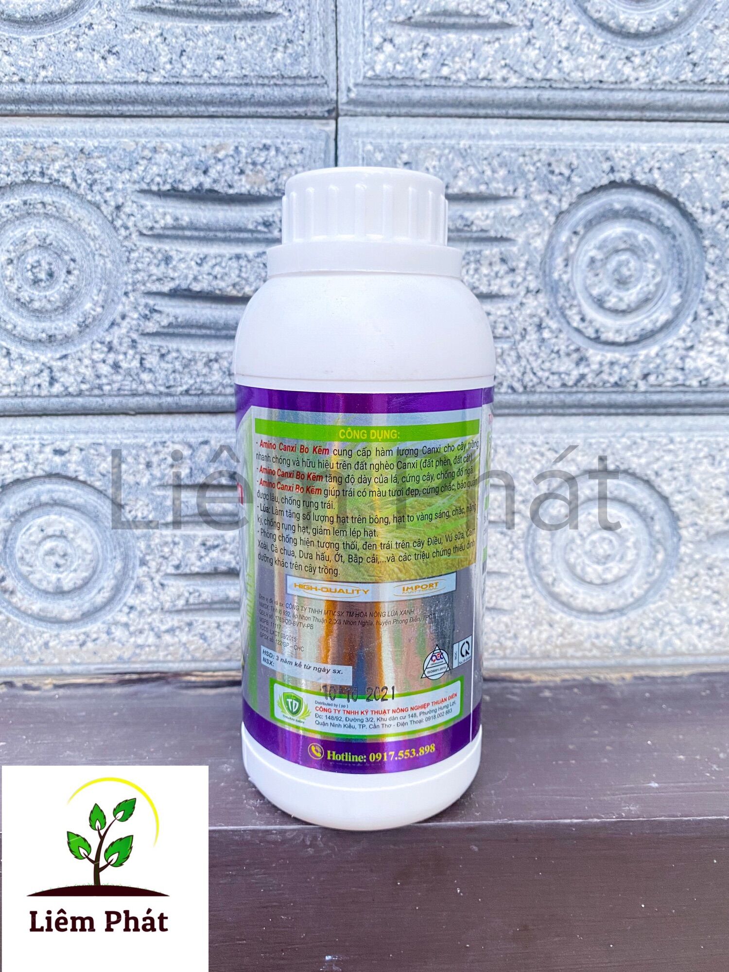 Amino Canxi Bo Kẽm chai 500ml