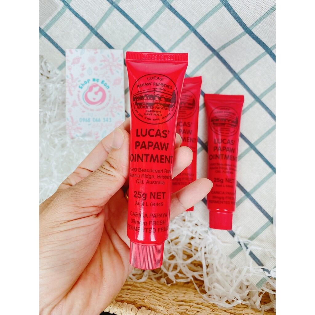Kem đa năng lucas papaw Ointment 25gr Úc