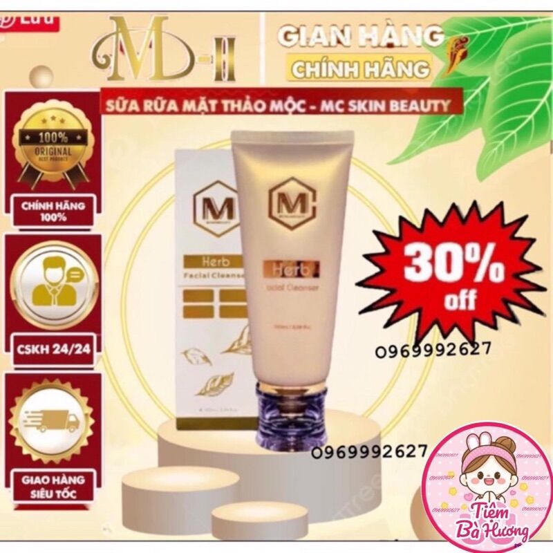 Sữa rửa mặt đông y mcskin