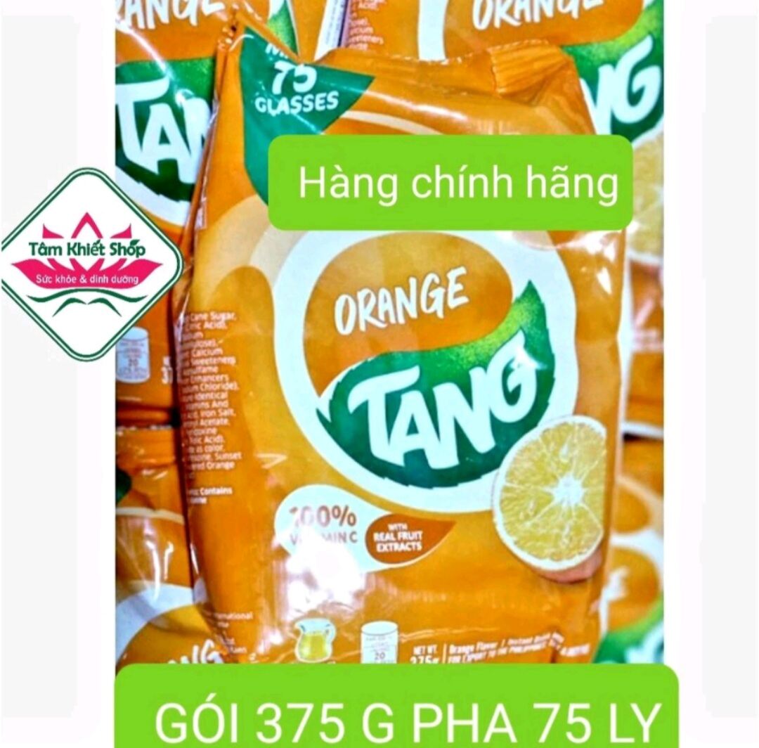 Bột Cam Tang 375g 75 ly, hsd 20 4 24 ,Thái Lan