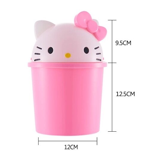 🌸THÙNG RÁC ĐỂ BÀN HELLO KITTY