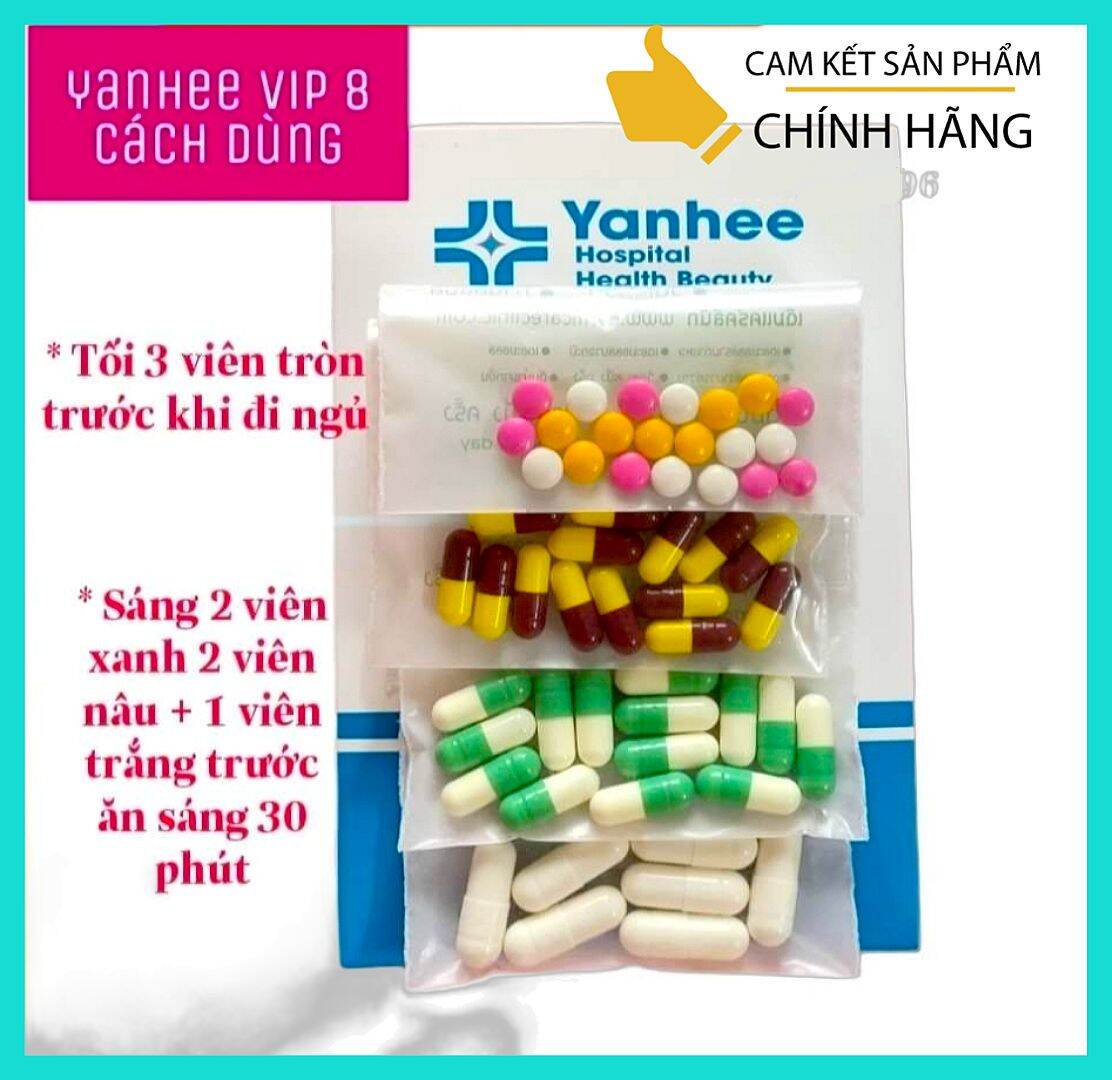 [ SALE TO] Giảm Cân VIP 8 YANHEE CHO CƠ ĐIA LỜN (1tuần)