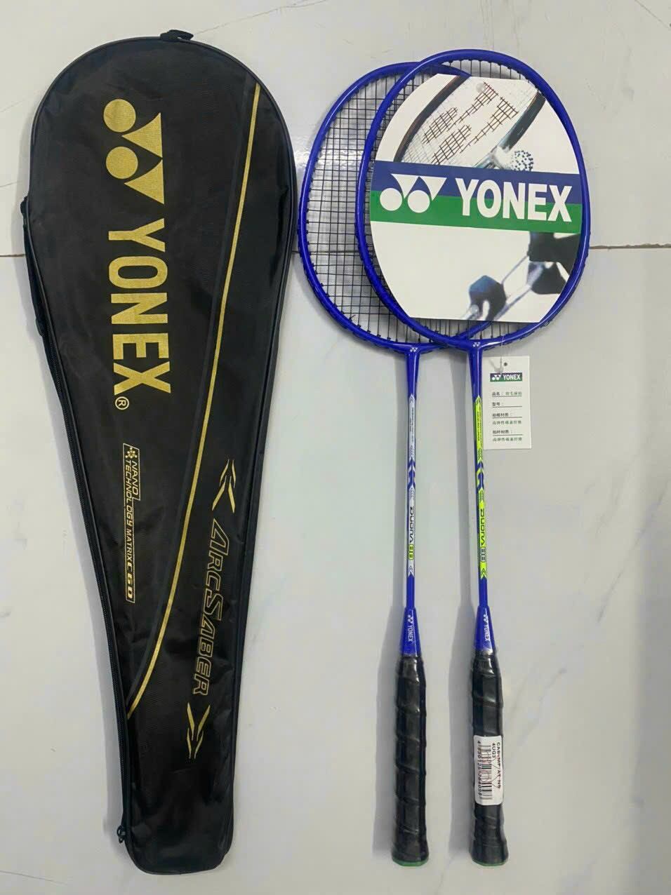Cặp vợt cầu lông yonex hợp kim tặng kèm túi