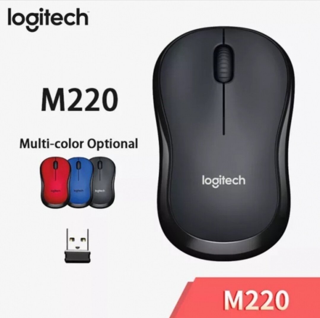 Chuột Không Dây Logitech M220, Bảo Hành 6 Tháng , Hàng Công Ty