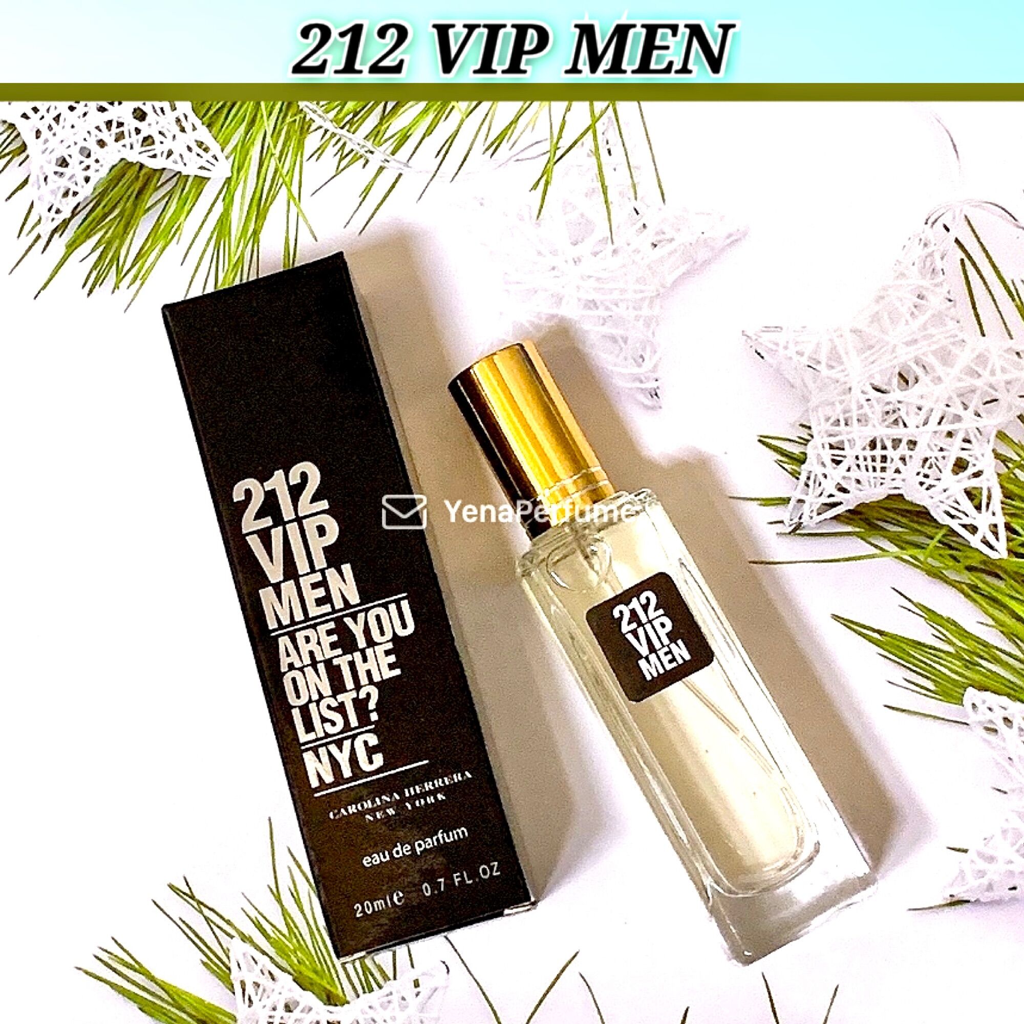 Nước hoa nam 212 vip men 20ml