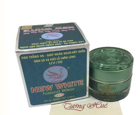 Kem new white trắng da ngừa nếp nhăn nám hoa việt