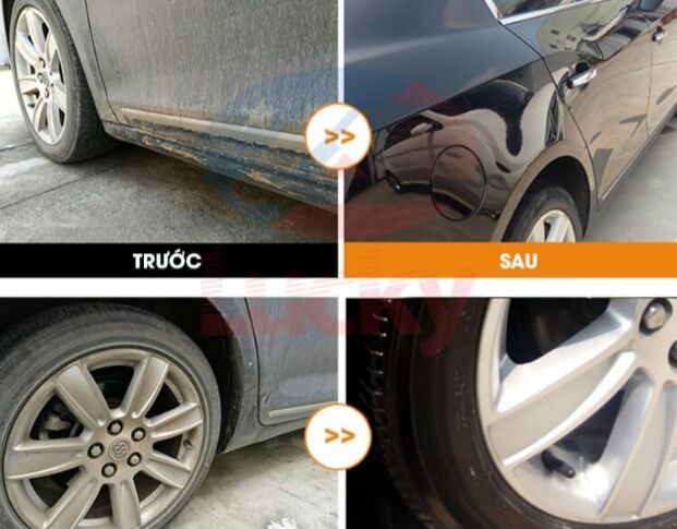 Dung dịch rửa xe không chạm