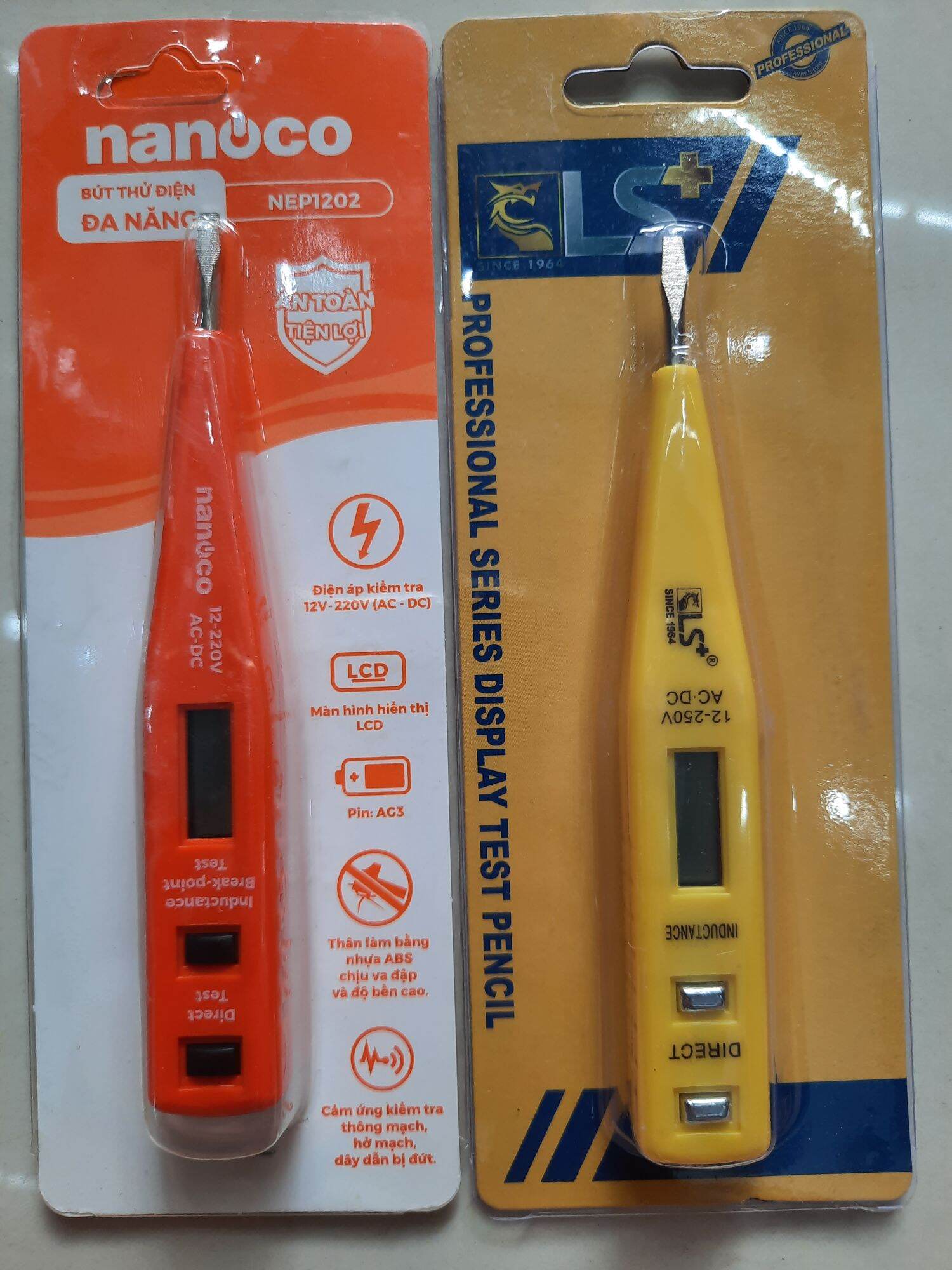 Vít thử điện số đa năng Nano, Ls+