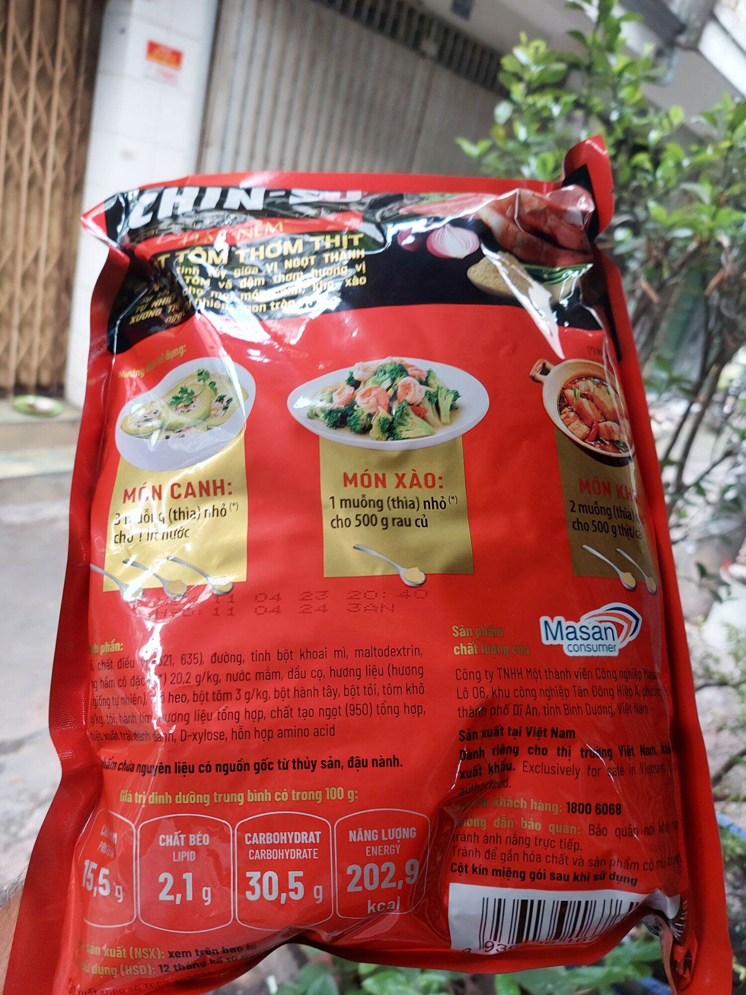 hạt nêm tôm thịt chinsu 1,8kg
