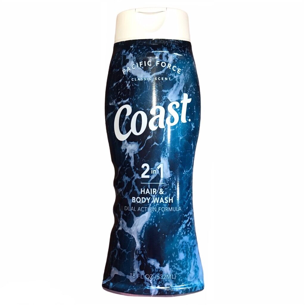Sữa tắm gội coast hair & body wash 2in1 - 532ml