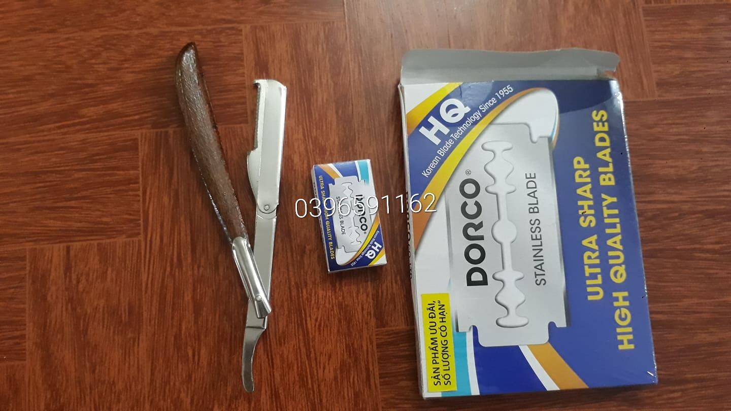Cán dao cạo gỗ ,lưỡi dao lam đa năng
