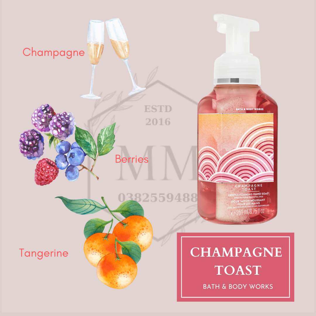 Moomoocos - Nước Rửa Tay tạo Bọt Bath And Body Works Foaming Hand Soap fullsize 259ml