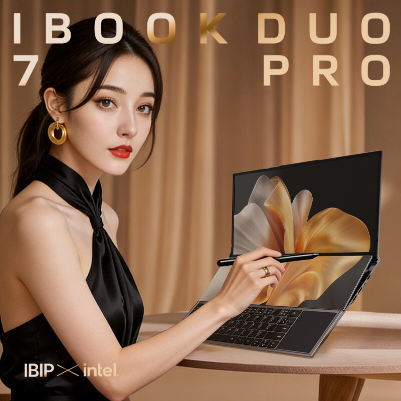 IBIP | Máy Tính Xách Tay Hai Màn Hình 16+14 Inch - 2