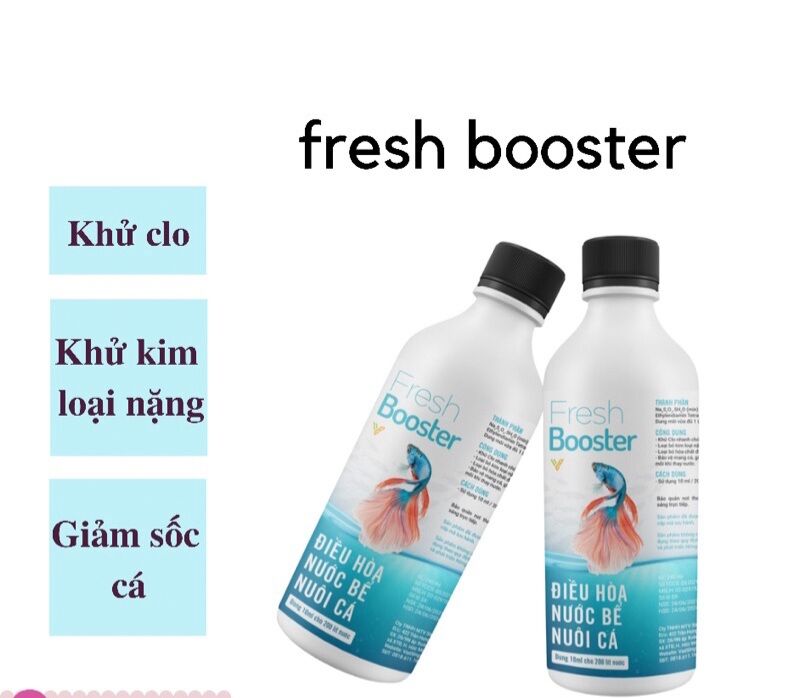 Frest Booter : Xử Lý Nước , Giảm Stress Cho Cá