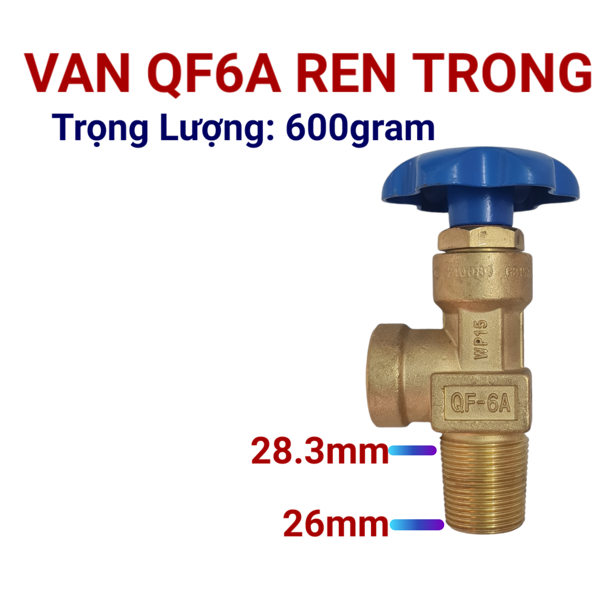 Van đầu bình khí Oxy_Nito_Co2_Argon_QF2C_QF2A_QF2