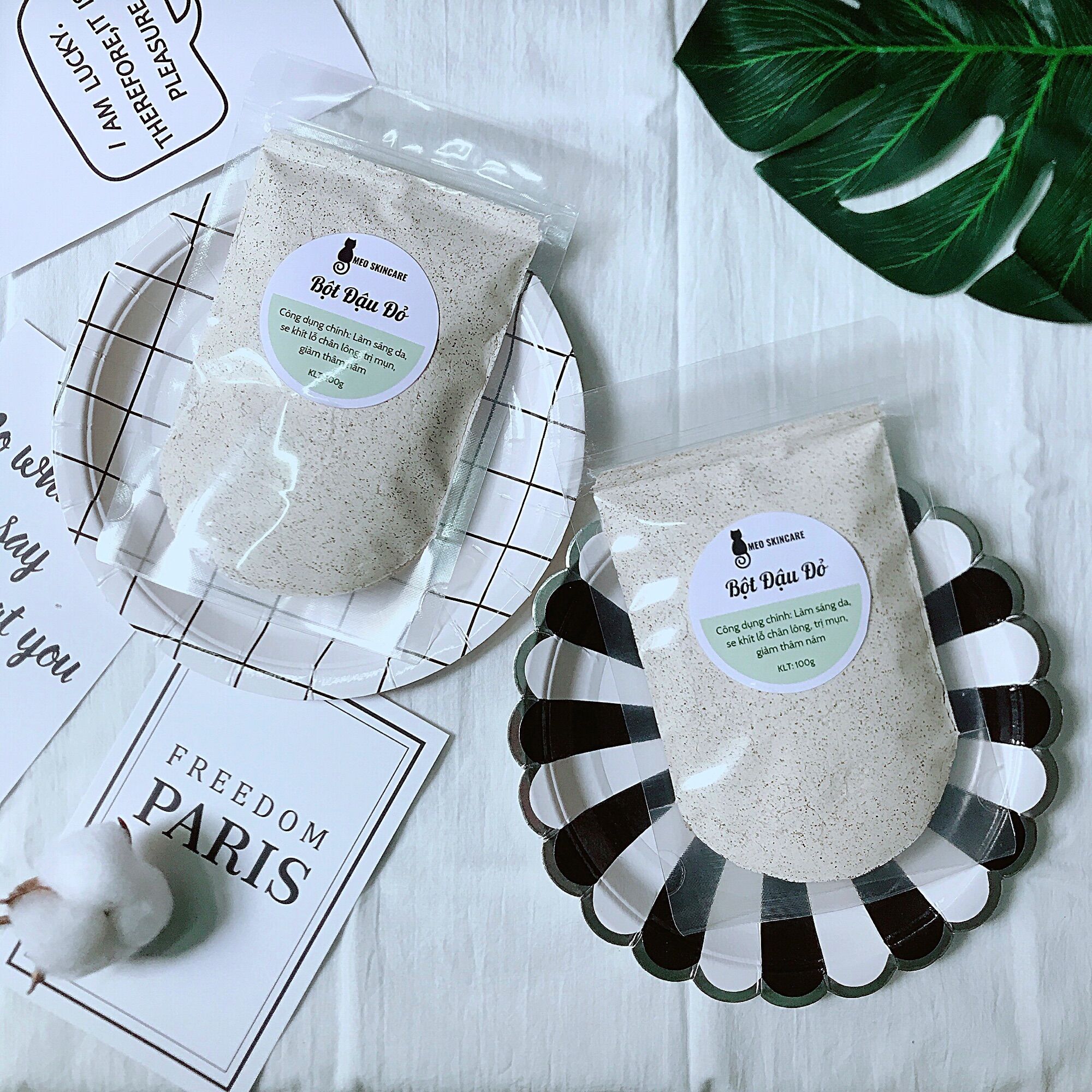 [HCM] [ ĐỒNG GIÁ 15K ] BỘT ĐẬU ĐỎ NGUYÊN CHẤT handmade 100g Sáng da - Mịn da - Mờ thâm