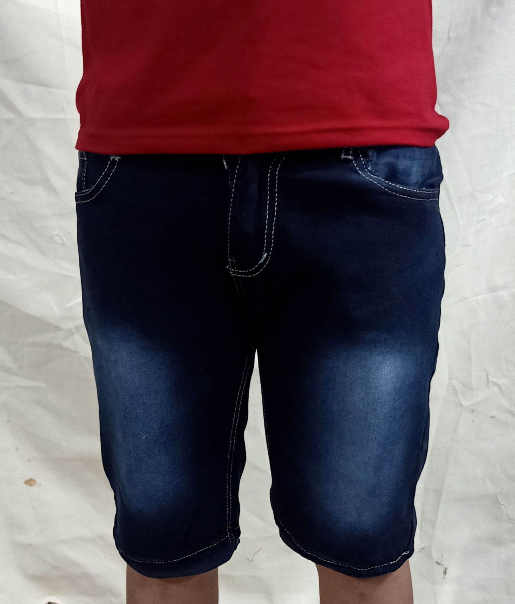 Quần short jean nam TD489