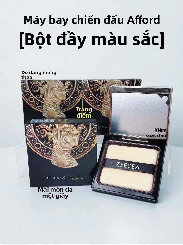 Kem Trang Điểm Lâu Trôi Zeesea Kém Chống Mồ Hôi, Chống Thấm Nước, Kiểm Soát Dầu, Che Khuyết Điểm, Trang Điểm Lại, Phấn Phủ Dạng Bột
